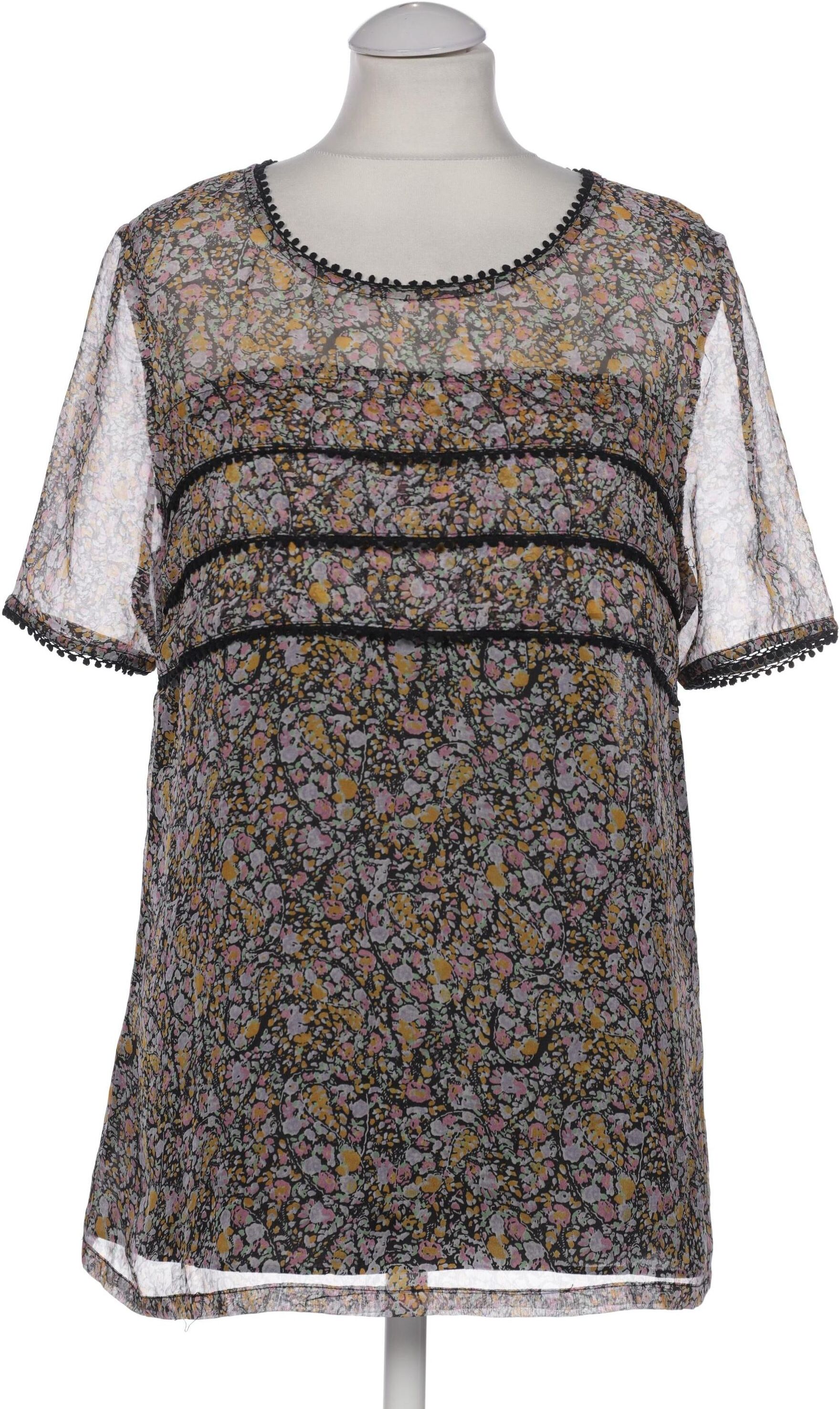 See U Soon Damen Bluse, Mehrfarbig, Gr. M, Synthetik - Second Hand