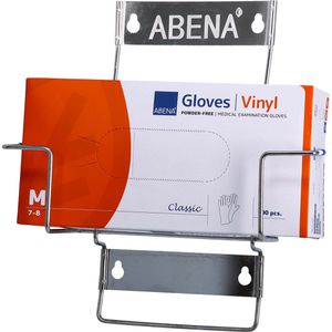 Abena Handschuhspender Flexi Rack, für 1 Box Einmalhandschuhe, Edelstahl, silber