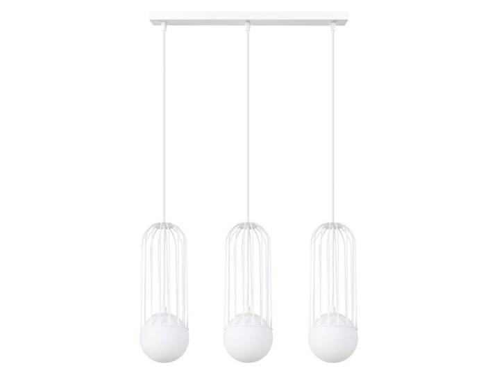 Lampe suspendue BRINA 3L blanc 3xG9 8W acier 115x12x54cm Sollux Lighting