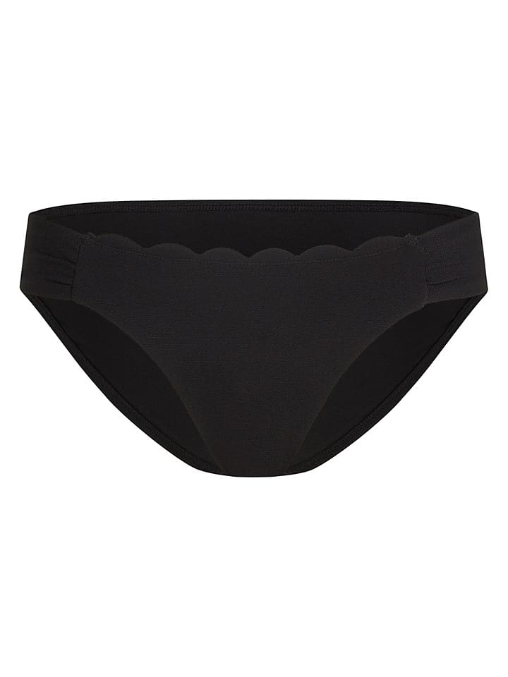 Hunkemöller Bikini-Hose "Scallop" in Schwarz - S