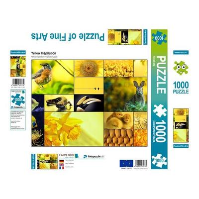 CALVENDO Puzzle Yellow Inspiration | 1000 Teile Lege-Größe 64x48cm Foto-Puzzle für glückliche Stunden