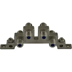 Televes Erdungsblock 4-fach für 4 HF-Kabel ERD4N