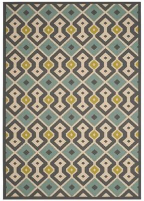 SAFAVIEH Hampton Mandi Modern Indoor/ Outdoor Waterproof Patio Backyard Rug
