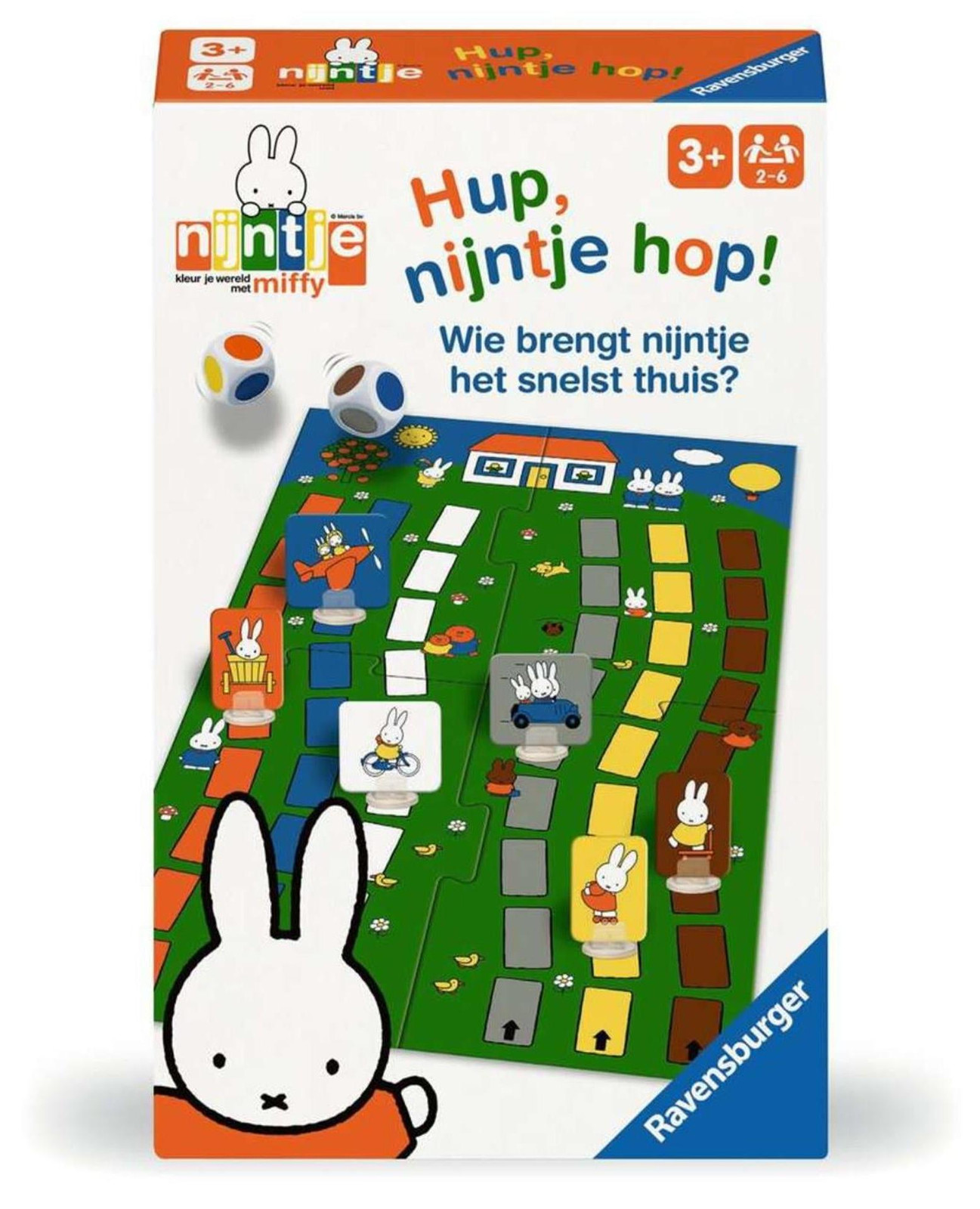 Ravensburger Miffy Springt Er Op! Kinderspel