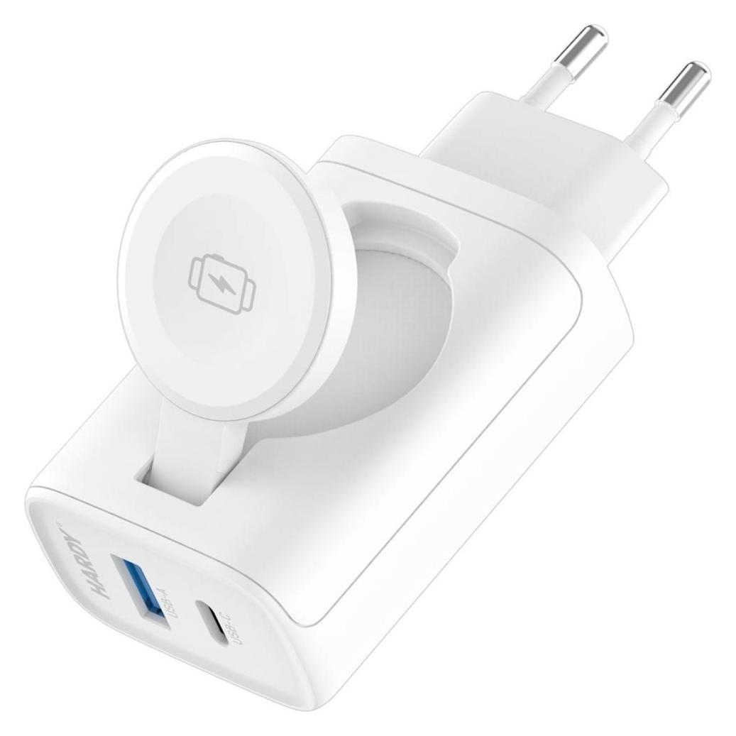 3MK Netzladegerät HARDY Charger PD 2in1 33W für Apple (5903108561938) (33 W, 3 Ports) (5903108561938)