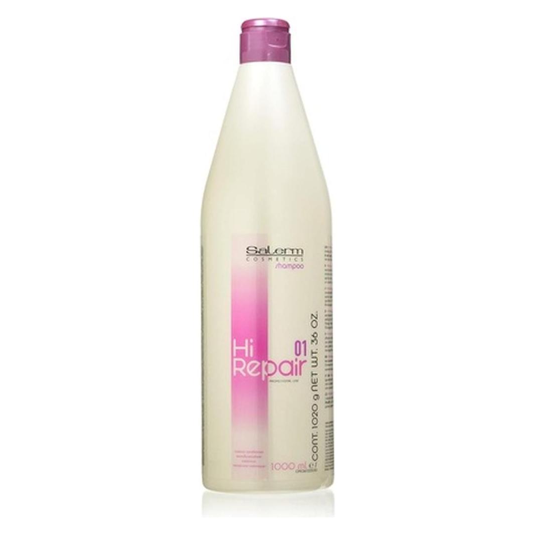 Salerm Cosmetics Hi-Repair Shampoo 1000ml (Flüssiges Shampoo, 1000 ml) (C-197)