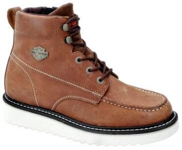 Harley-Davidson Beau - Mens 9 Tan Boot Medium