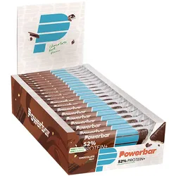 POWERBAR Recovery Riegel Protein Plus 52% Chocolate Nuts 50g | 20 Rieg