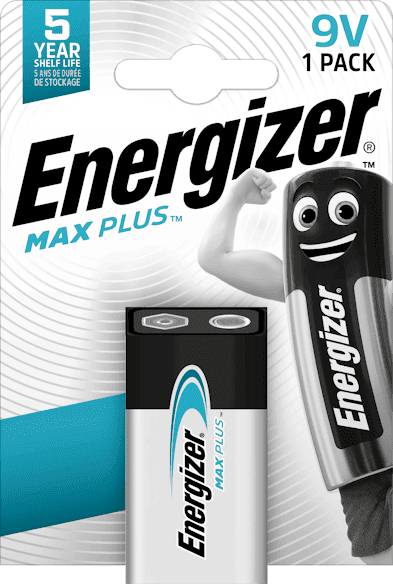Batteri ENERGIZER Max Plus E 9V