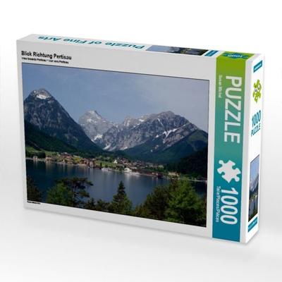 CALVENDO Puzzle Blick Richtung Pertisau | 1000 Teile Lege-Größe 64x48cm Foto-Puzzle für glückliche Stunden