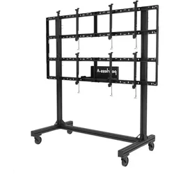 peerless DS-C560-2X2 portabler Videowand-Wagen