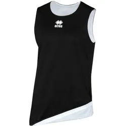 Errea, Unisex, Sportshirt, Chicago Double Singlet Ad (XXL), Schwarz