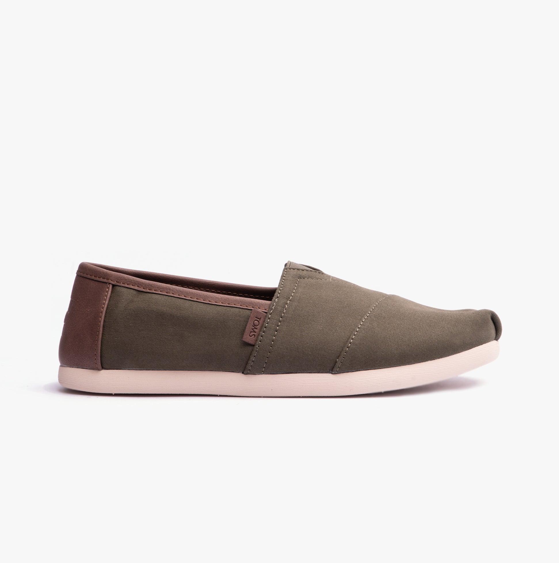 ALPARGATA Herren Espadrilles Dunkel Salbeigrün