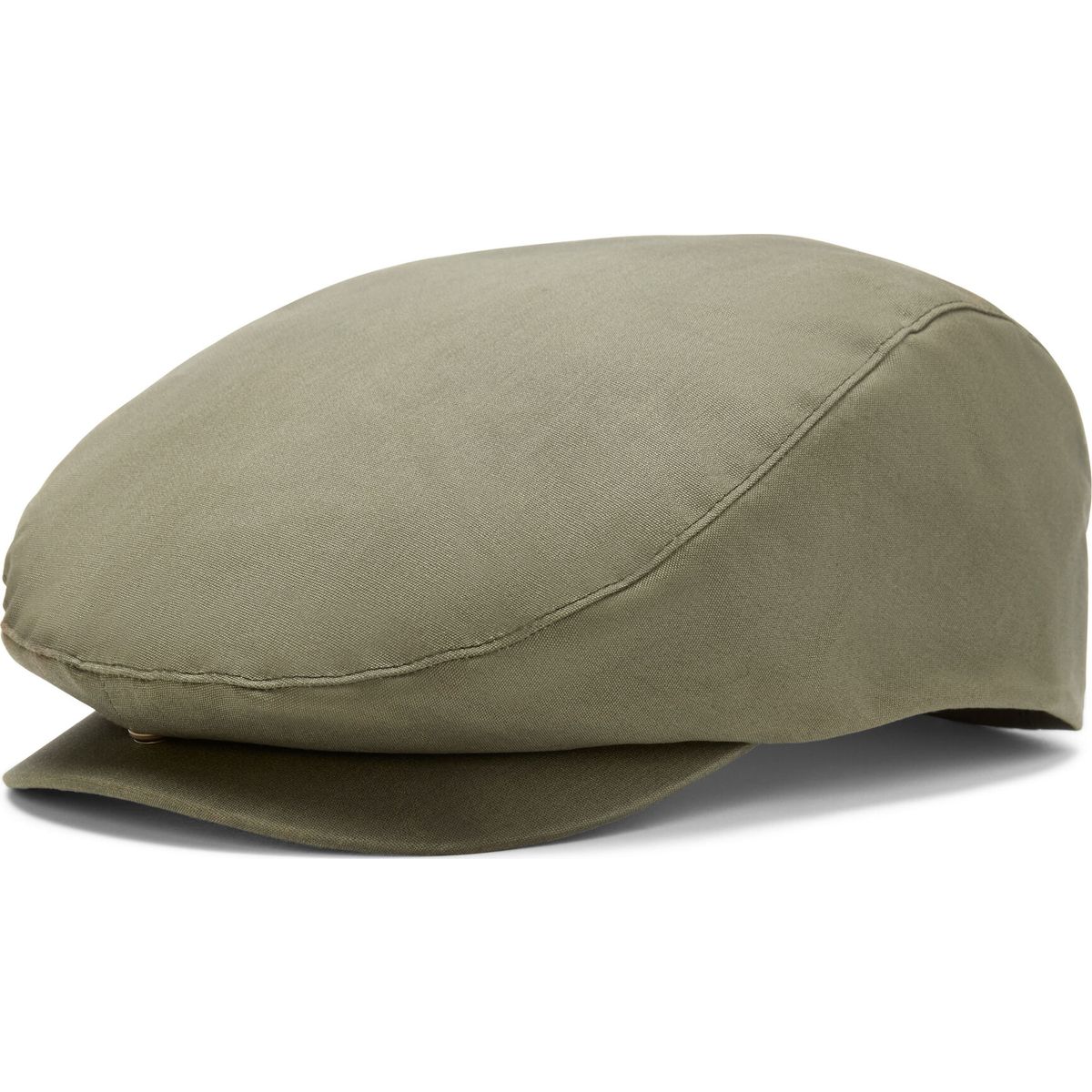 Timberland Mens Waxed Canvas Flat Cap leaf green SM TB0A67MJA581-SM