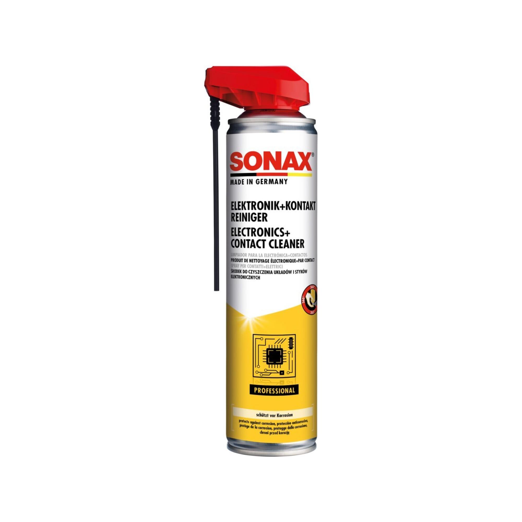 SONAX Elektronik+Kontakt Reiniger mit EasySpray 400 ml (04603000)