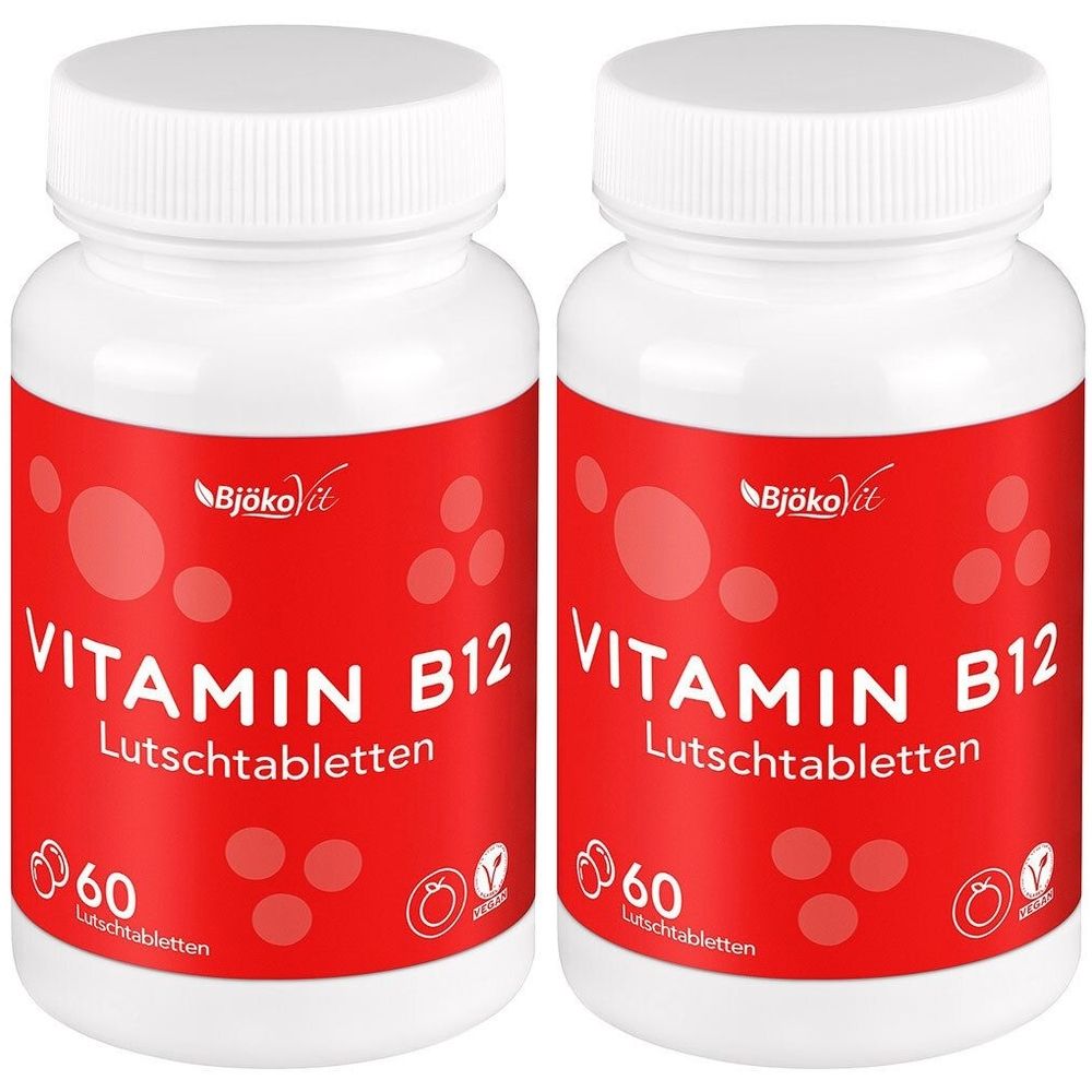 Vitamin B12 Vegan Lutschtabletten 2x 2x60 St