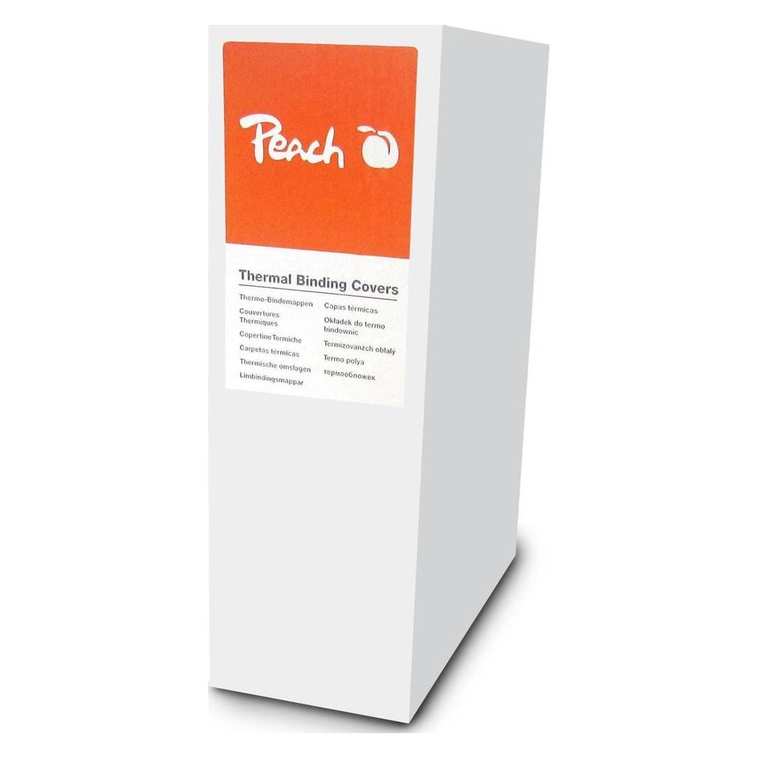 Peach Einbanddeckel weiss (510769)