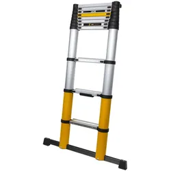 Batavia JCB Professional Teleskopleiter 3.27 m - 11 Sprossen mit breiten Sprossen und Winkelindikator