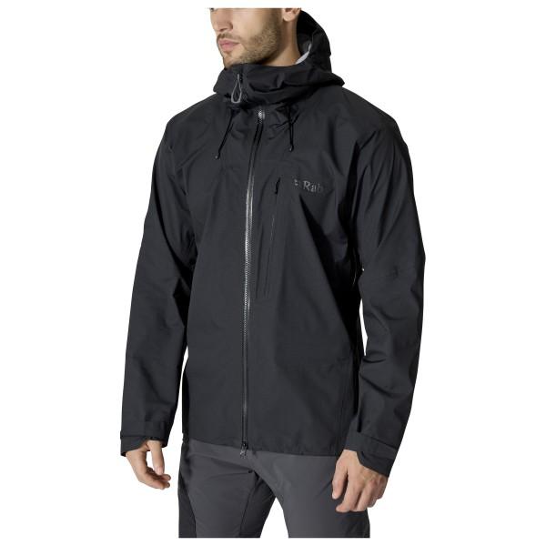 Rab - Firewall Alpine Jacket - Regenjacke Gr L schwarz