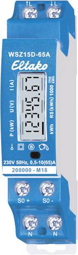 Eltako WSZ15D-65A MID 28065615 Wechselstromzähler digital 65A MID-konform: Ja 1St.