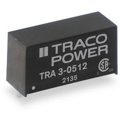 TracoPower TRA 3-0511 DC/DC-Wandler, Print 5 V/DC 5 V/DC 600 mA 3 W Anzahl Ausgänge: 1 x Inhalt 1 St.