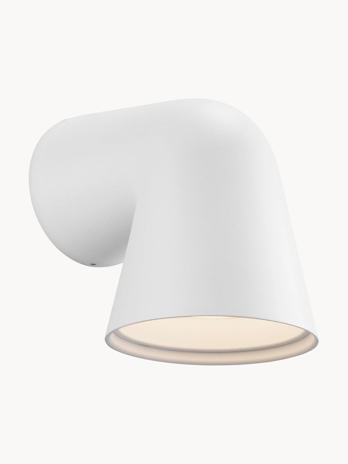 Nordlux Front moderne wandlamp voor tuin en trap, wit, aluminium