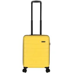 KENORADA Handgepäckkoffer Wave Spinner S 55cm gelb - 55