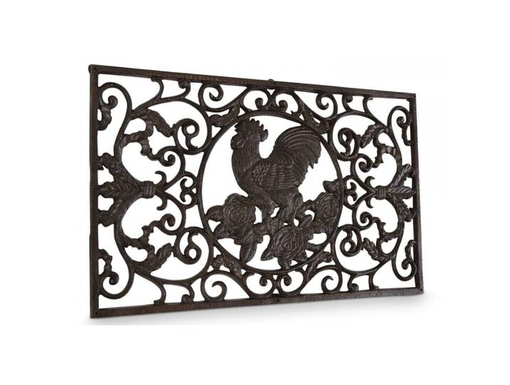 Paillasson rectangulaire fonte marron