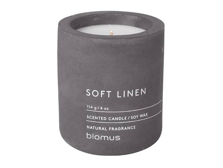 blomus Bougie parfumée Fraga 24 heures Soft Linen-Magnet