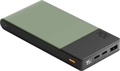GP GPACCM10C000 Powerbank 10000 mAh LiPo USB-A, USB-C Moosgrün