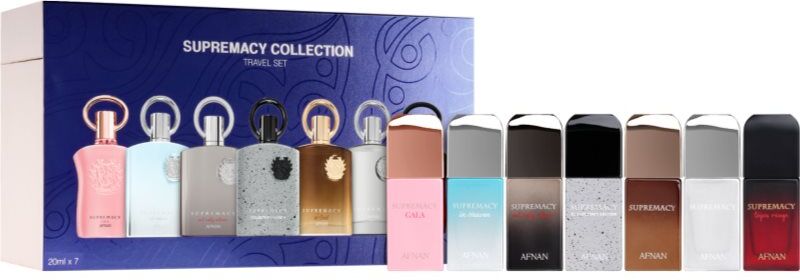 Afnan Supremacy Travel Set coffret cadeau mixte