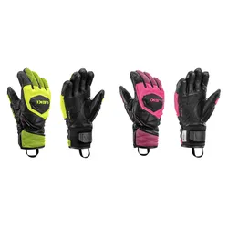 Leki WCR Venom 3D JUNIOR - Skihandschuhe  - 5.0 black-pink