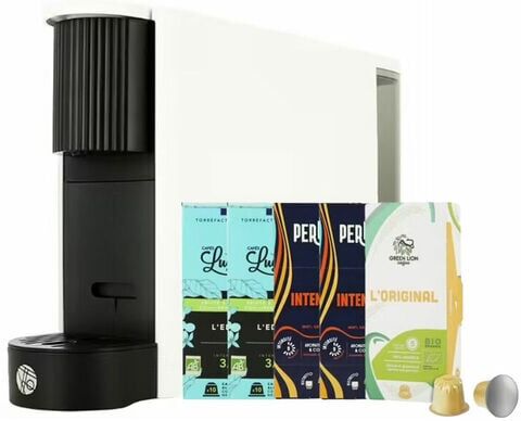 Kottea - Nespresso* Original-kompatible Kapselmaschine Eve Weiß - - MaxiCoffee