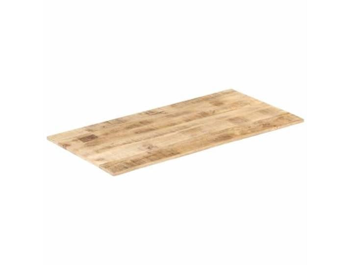 Tischplatte Massivholz Mango 15-16 mm 100x60 cm Industrial Rustikal Massives Mangoholz, unbehandelt, Tischplatte 100x60 cm, Stärke 15-16 mm, leicht zu reinigen, für Restaurant und Café