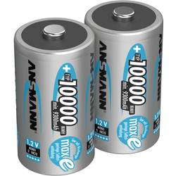 Ansmann maxE Mono (D)-Akku NiMH 10000 mAh 1.2 V 2 St. 5030642