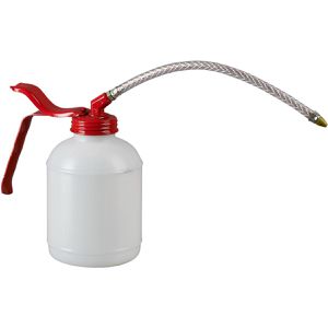 Pressol Ölkanne 05139, aus Kunststoff, 500 ml, flexibler Ausguss, mit Pumpe