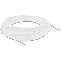 DELOCK Geflechtschlauch dehnbar 10 m x 3 mm weiß