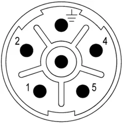 Weidmüller Kontakt SAI-M23-SE-L-6