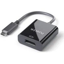Purelink Premium Adapter USB Typ-C zu DP (DisplayPort), Video Adapter, Schwarz