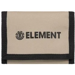 Brieftasche ELEMENT "Brand", Herren, aluminum, Obermaterial: 100% Polyester., Kleinlederwaren Brieftasche