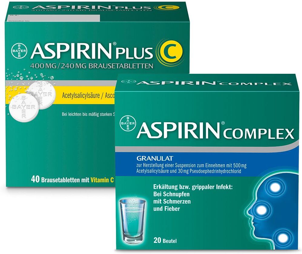 Erkältungsset Aspirin 1 St Set