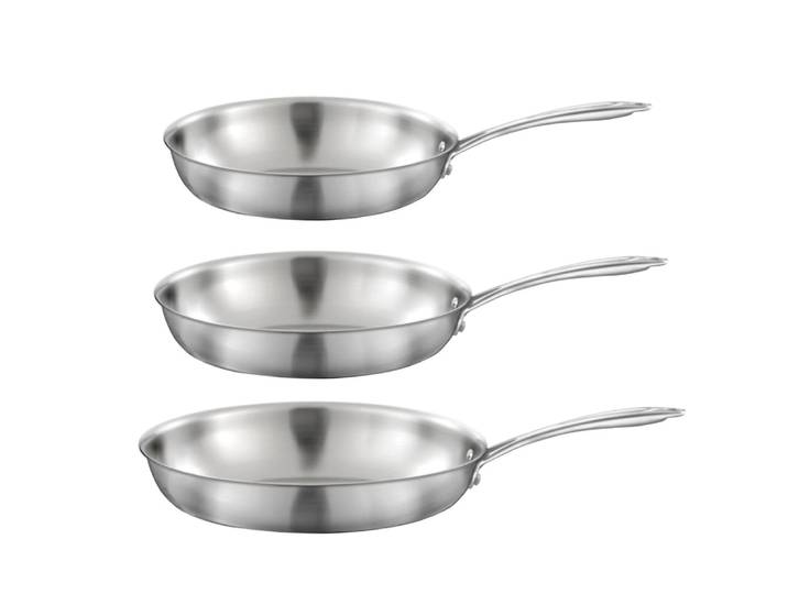 Lot de 3 poêles 24-28-32cm