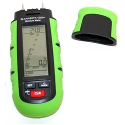 Elma Instruments Elma DT-125 Feuchtemessgerät für Baumaterialien, Thermometer + Hygrometer, Weiss