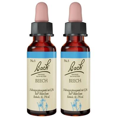 Bachblüten Original 3 Beech Tropfen x2 2x10 ml