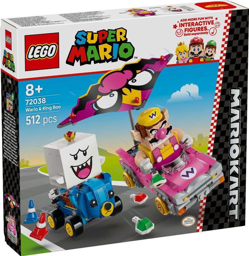 LEGO® Super Mario 72038 Mario Kart™ - Wario & König Buu Huu