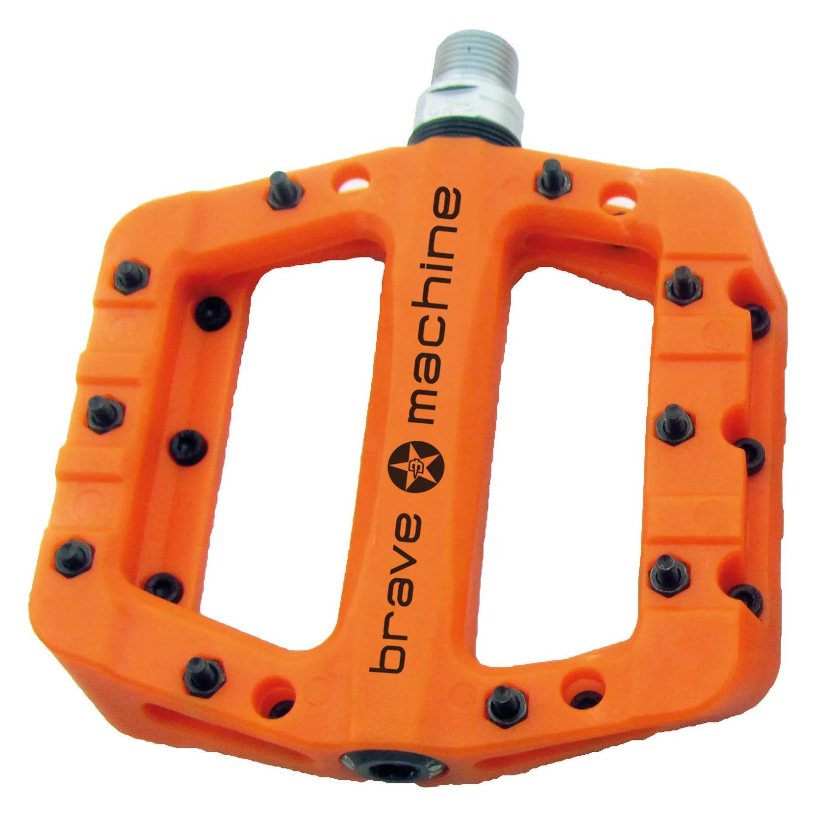 Brave Classics Brave Pedal Dirt Light Nylon Plattform Orange (BMPD60OR)