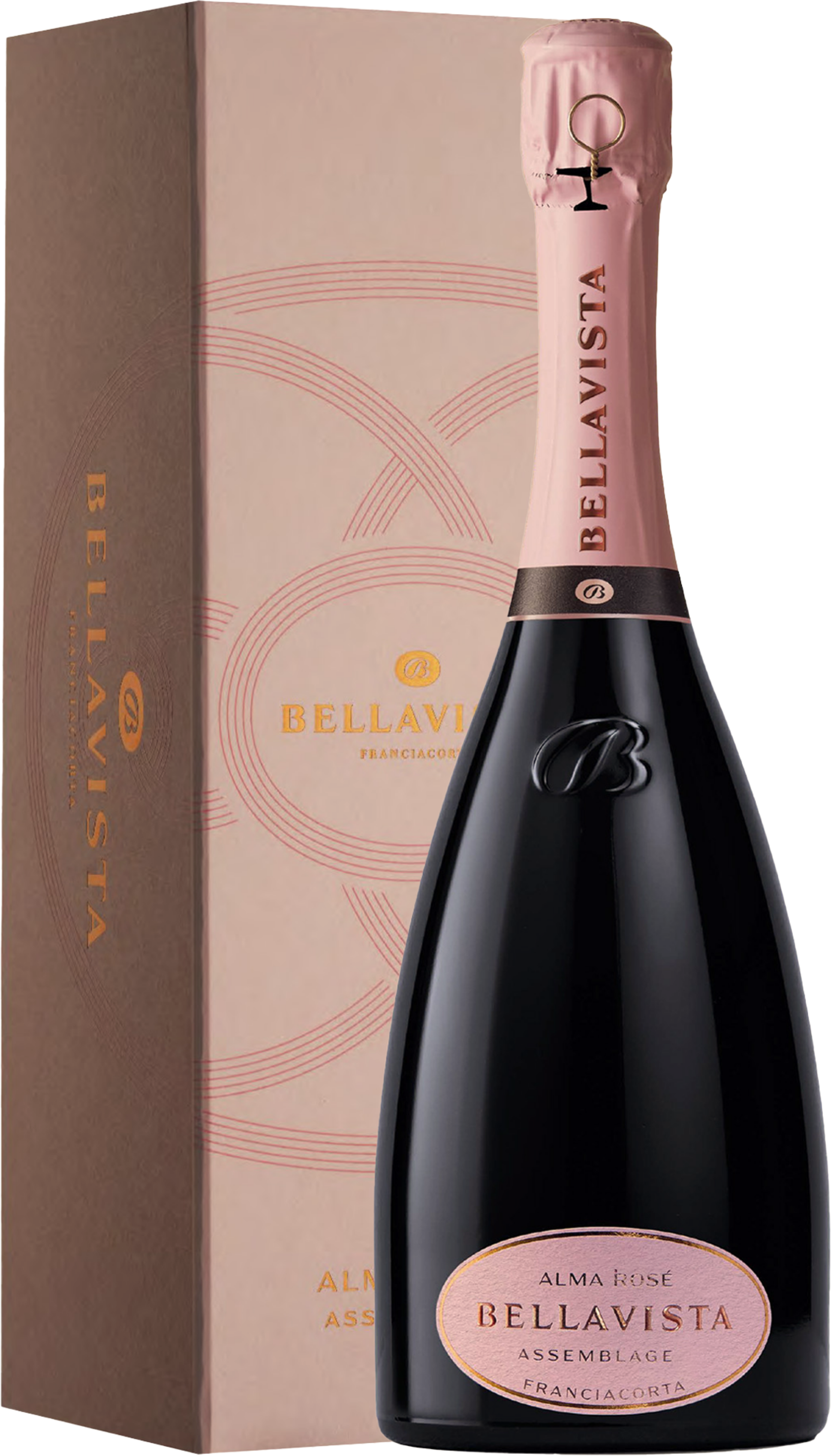 Franciacorta Rosé Extra Brut 'Alma Assemblage 3' Bellavista (Confezione)