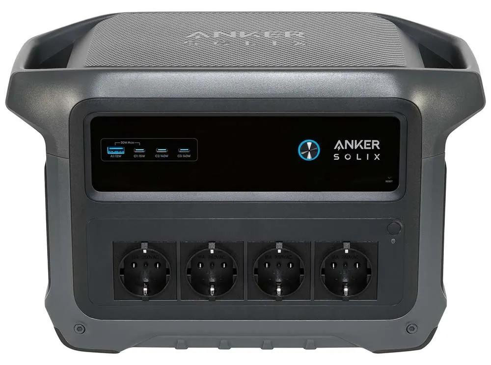 Anker SOLIX C1000X Powerstation Generatie 2 - Zwart/Grijs