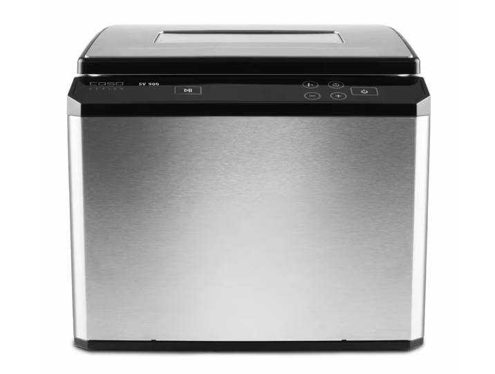 Caso SV 900 Sous Vide Garer – Dampfgarer – edelstahl / schwarz