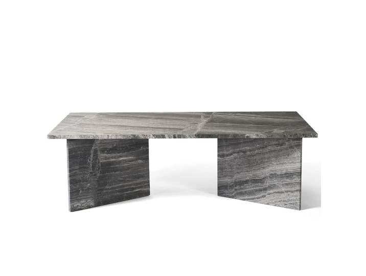 Vega Couchtisch, River Grey Marmor 140x70